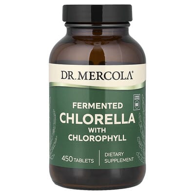Dr.Mercola,Clorelafermentada,450comprimidos