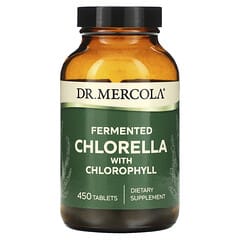 Dr. Mercola, Chlorelle fermentée, 450 comprimés