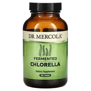 Dr. Mercola, Chlorelle fermentée, 450 comprimés