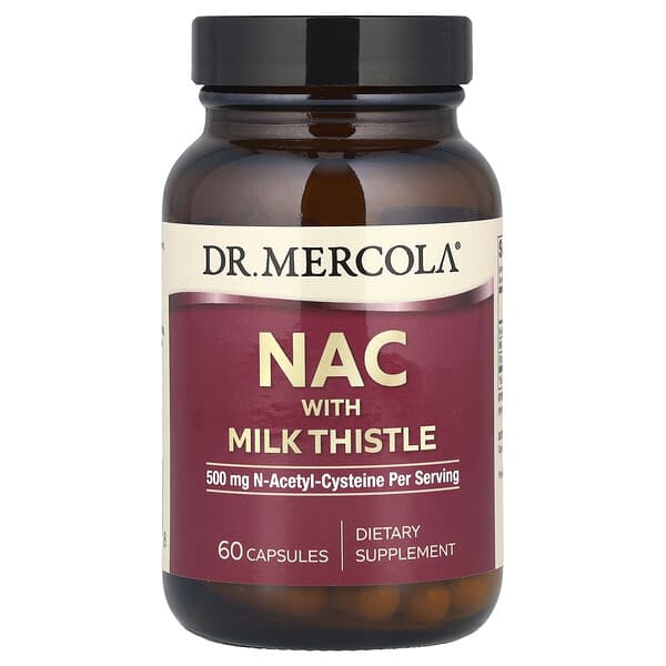 NAC with Milk Thistle, 60 Capsules