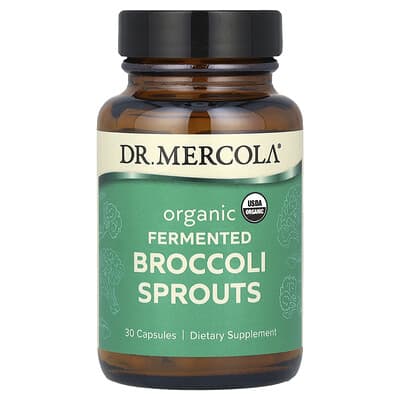 Dr. Mercola, Organic Fermented Broccoli Sprouts, 30 Capsules