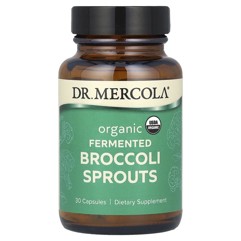 Organic Fermented Broccoli Sprouts, 30 Capsules