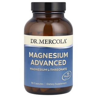 Dr. Mercola‏, מגנזיום L-תראונט, 90 כמוסות