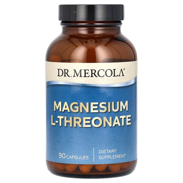 Dr. Mercola, Magnesium L-Threonate, 90 Capsules