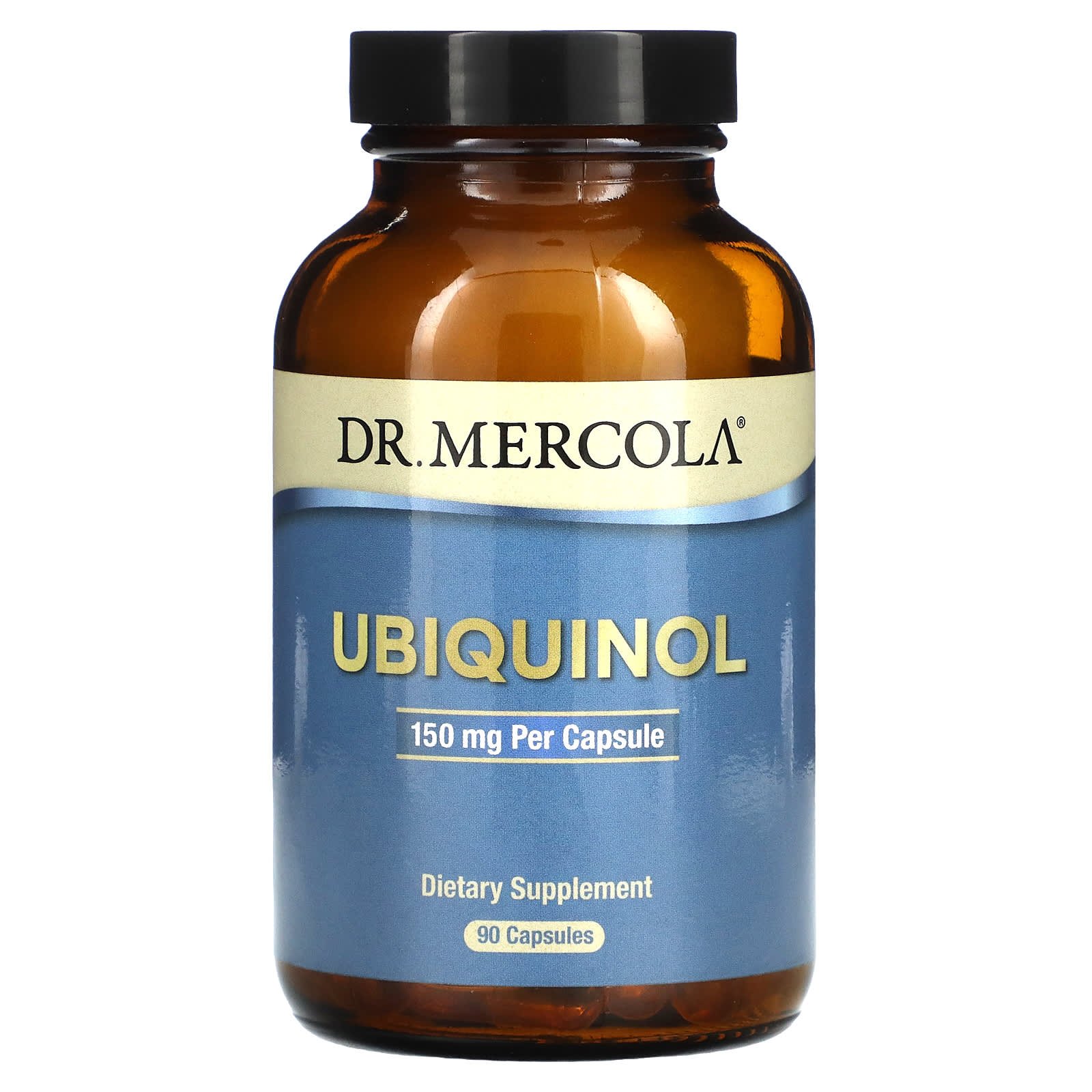 Dr. Mercola, Ubiquinol, 150 mg, 90 Cápsulas