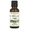 Dr. Mercola, Aceite esencial orgánico, Salvia, 30 ml (1 oz)