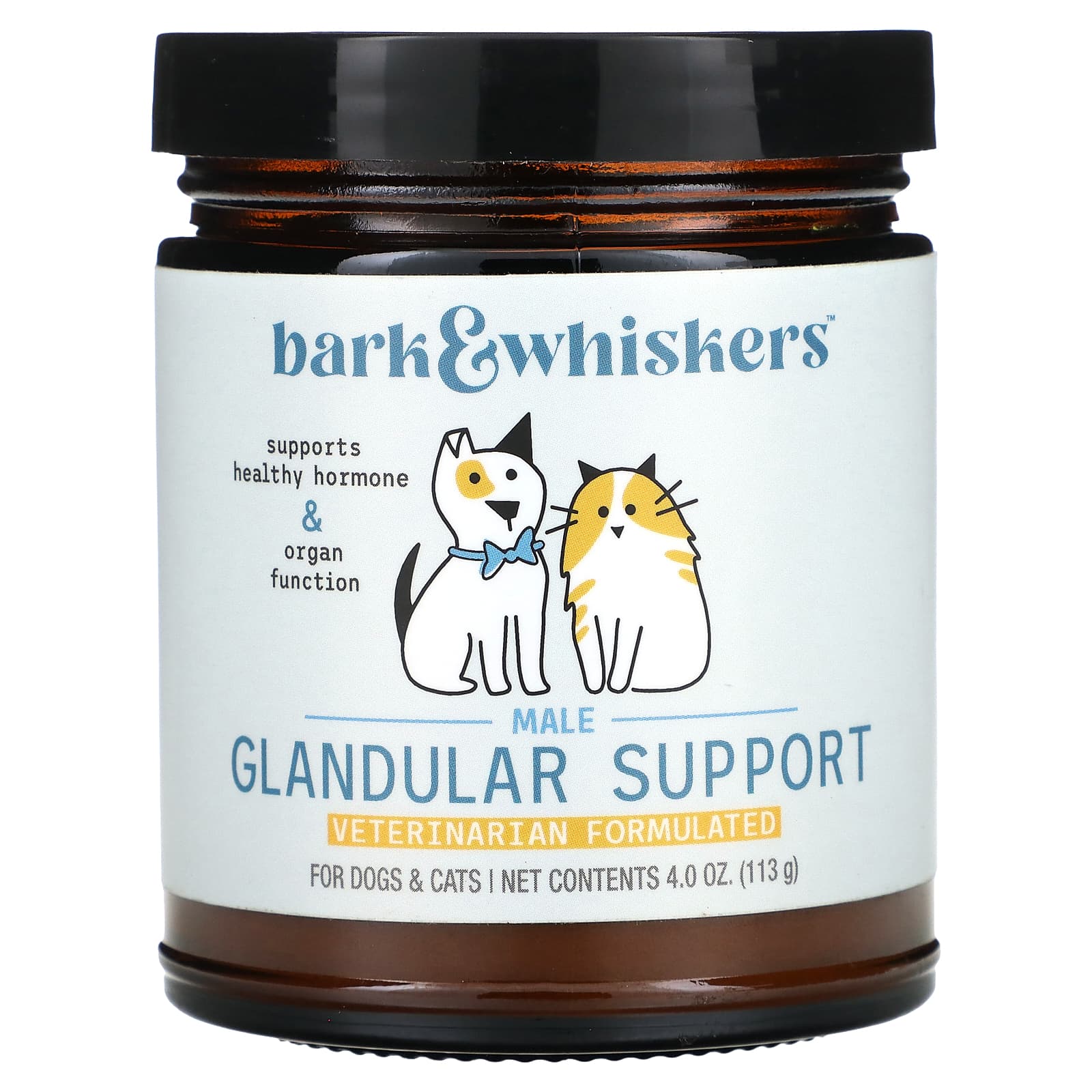 Dr. Mercola, Bark & Whiskers, Male Glandular Support, For Dogs & Cats