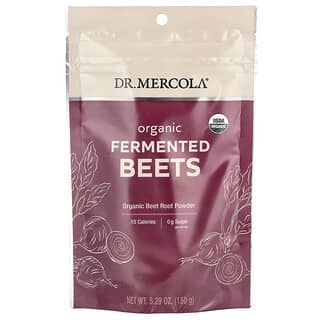 Dr. Mercola, Barbabietola fermentata biologica in polvere, 150 g