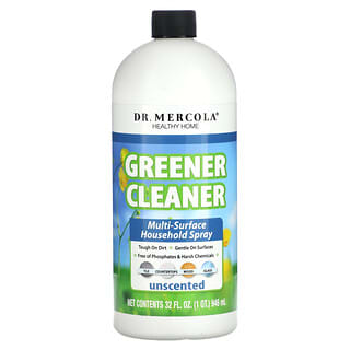 Dr. Mercola, Healthy Home, Limpiador más ecológico, Sin fragancia, 946 ml (32 oz. Líq.)