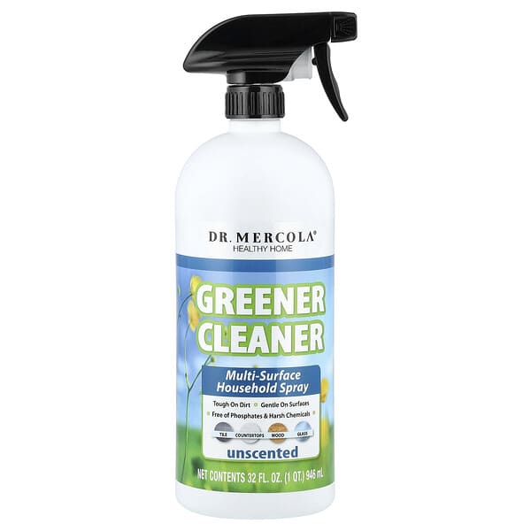 Dr. Mercola, Healthy Home, Greener Cleaner, 무향, 946ml(32fl oz)