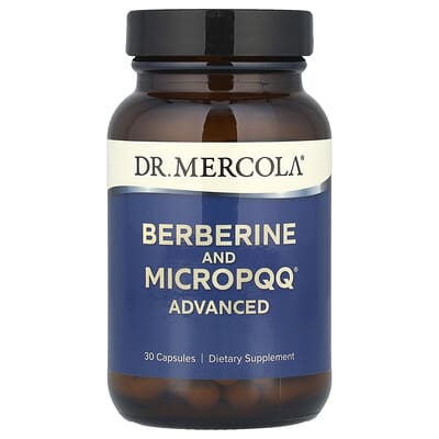 Dr. Mercola, Berberine with MicroPQQ Advanced, 30 Capsules