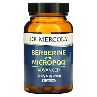 Dr. Mercola, Berberina e MicroPQQ Avançado, 30 Cápsulas