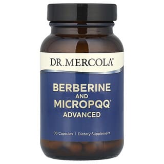 Dr. Mercola, Берберин и MicroPQQ Advanced, 30 капсули