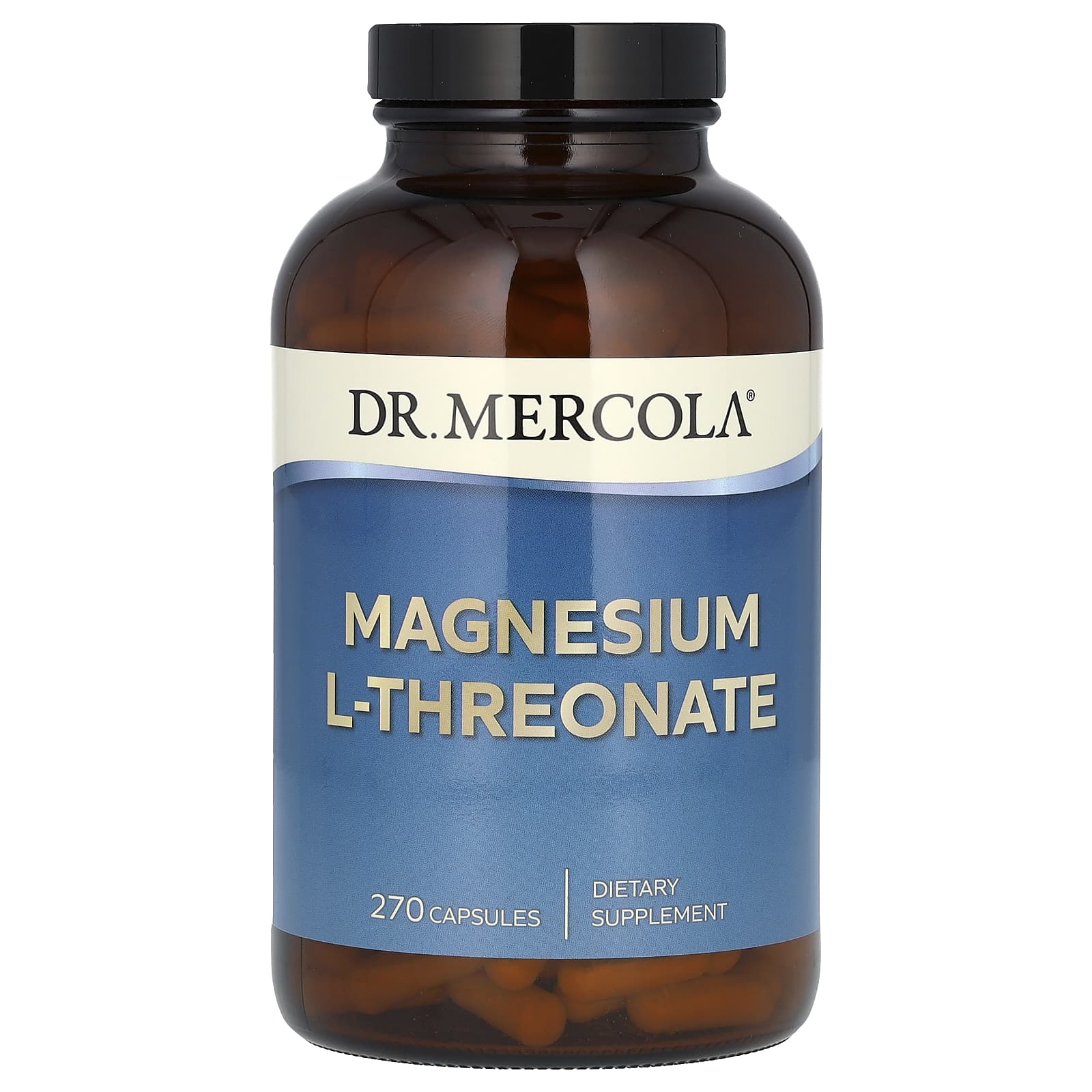 Dr. Mercola, Magnesium LThreonate, 270 Capsules
