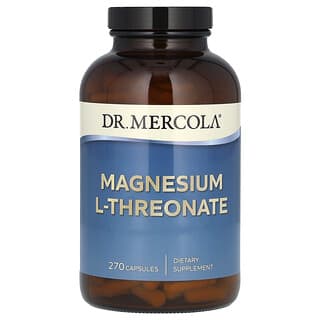 Dr. Mercola, Magnesium L-Threonate, Magnesium-L-Threonat, 270 Kapseln