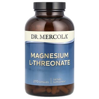 Dr. Mercola, L-треонат магния, 270 капсул