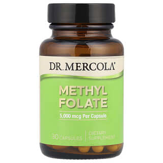 Dr. Mercola, Methyl Folate, 5,000 mcg, 30 Capsules