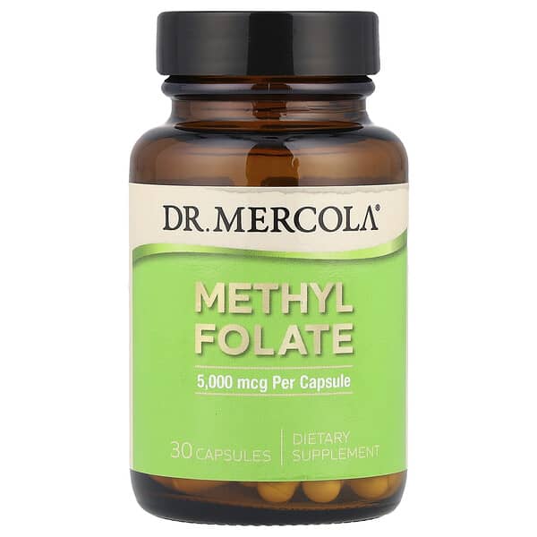 Dr. Mercola, 메틸 엽산, 5mg, 30정