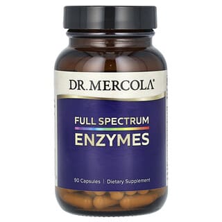Dr. Mercola, Full Spectrum Enzymes, Vollspektrum-Enzyme, 90 Kapseln