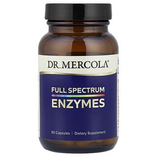 Dr. Mercola, Full Spectrum Enzymes, 90 kapslí