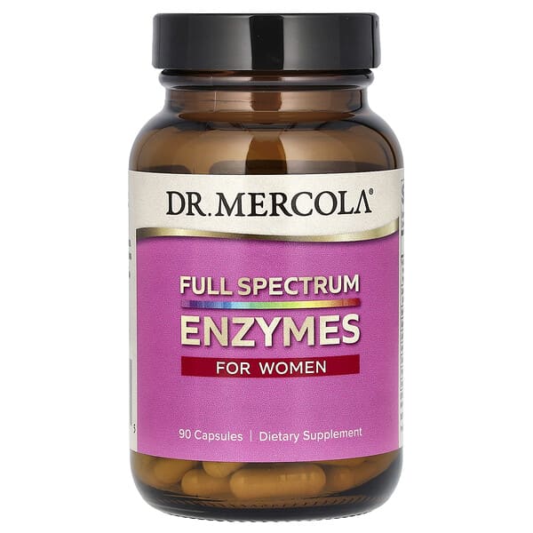 Full Spectrum Enzymes for Women, 90 Capsules