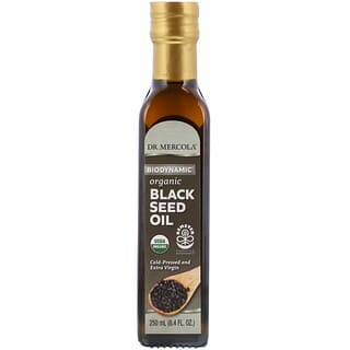 Dr. Mercola, Biodynamic，有機黑草籽油，8.4 液量盎司（250 毫升）
