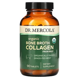 Dr. Mercola, Organic Bone Broth Collagen , 90 Tablets