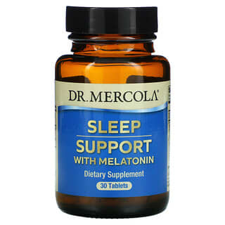 Dr. Mercola, Soutien du sommeil à la mélatonine, 30 comprimés