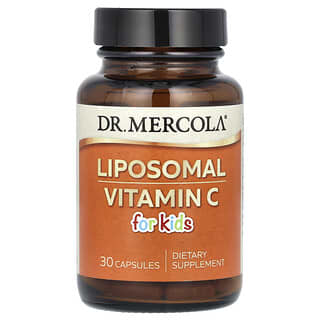 Dr. Mercola, Vitamina C liposomal para niños, 30 cápsulas