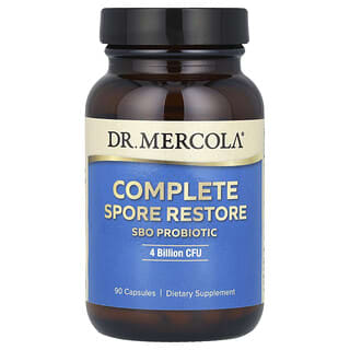 Dr. Mercola, Complete Spore Restore, 4 miliardy CFU, 90 kapsułek