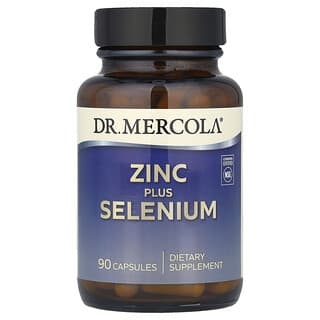 Dr. Mercola, Zinc más selenio, 90 cápsulas