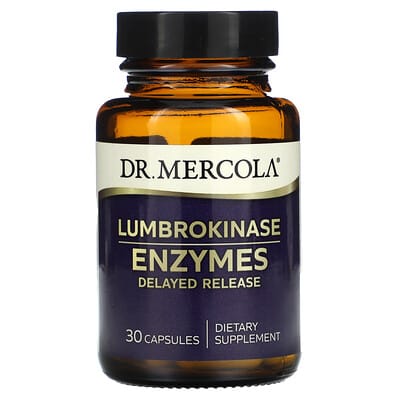Dr. Mercola, Vermifibrinolytic Enzyme, 30 Capsules