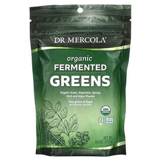 Dr. Mercola, Organic Fermented Greens, 9.5 oz (270 g)