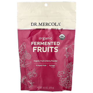 Dr. Mercola, 유기농 발효 과일, 270g(9.5oz)