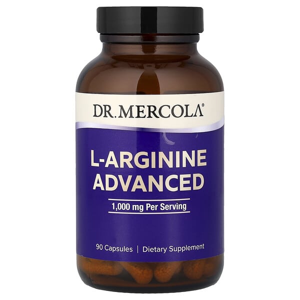 Dr. Mercola, L-아르기닌 어드밴스트, 캡슐 90정(캡슐당 333mg)