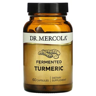 Dr. Mercola, Ферментированная куркума, 60 капсул