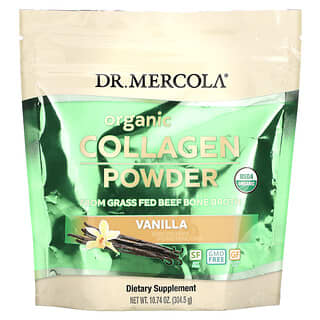 Dr. Mercola, Organic Collagen Powder, Vanilla, 10.74 oz (304.5 g)
