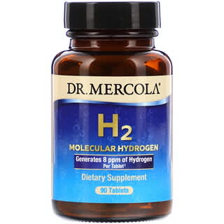 Dr. Mercola, هيدروجين جزيئي H2، 90 قرصًا
