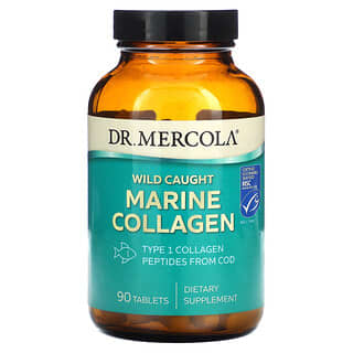 Dr. Mercola, Colágeno Marinho Selvagem, 90 Comprimidos