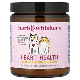 Dr. Mercola, Bark & Whiskers™, Heart Health, For Dogs & Cats, 3.17 oz (90 g)