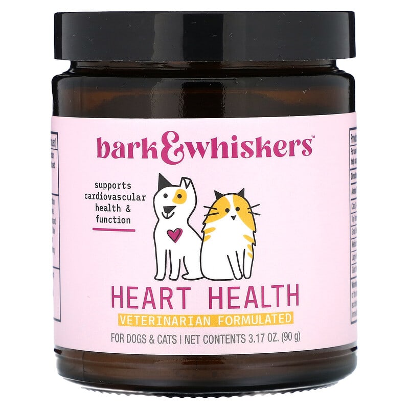 Bark Whiskers™, Kesehatan Jantung, Untuk Anjing Kucing, 90 g