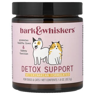 Dr. Mercola, Bark & Whiskers™, Detox-tuki, Koirille ja Kissoille, 52,3 g