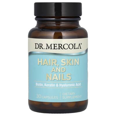 Dr. Mercola, Hair, Skin, Nails, 30 Capsules