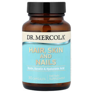 Dr. Mercola（ドクターメルコラ）, Hair、 Skin and Nails、30粒