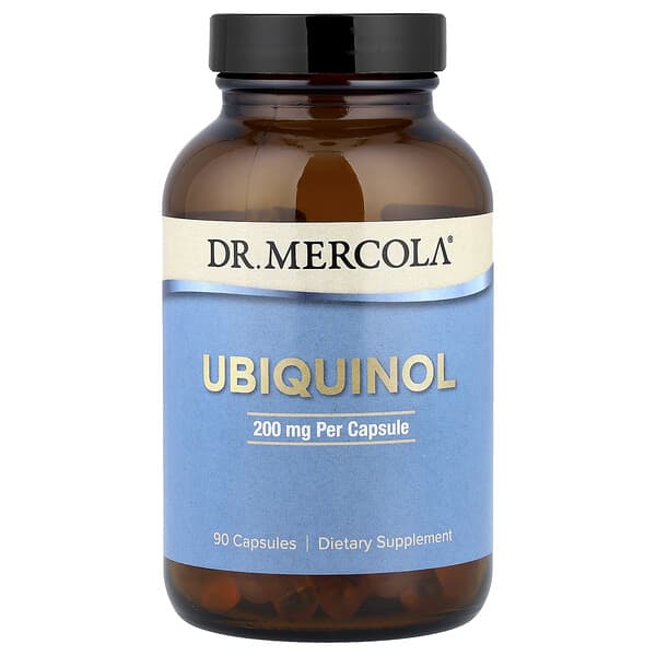 Dr. Mercola Ubiquinol, 200 mg, 90 Capsules
