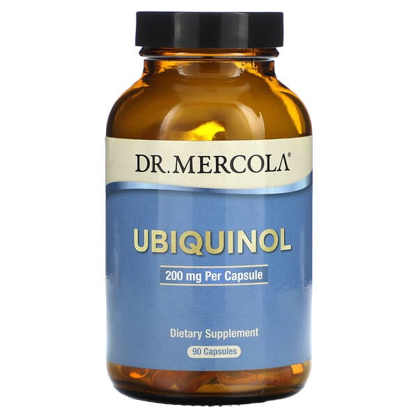 Dr. Mercola, Ubiquinol, 200 mg, 90 Capsules