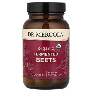 Dr. Mercola, Betteraves fermentées biologiques, 60 capsules