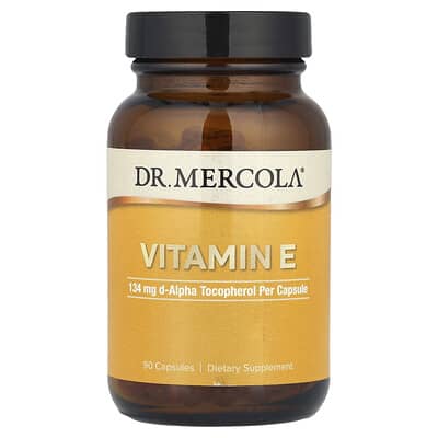 Dr. Mercola, Vitamin E, 134 mg, 90 Capsules
