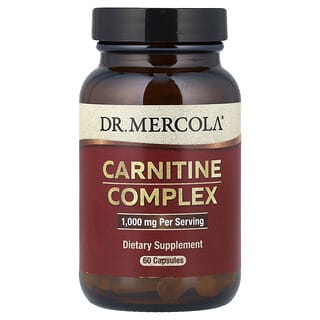Dr. Mercola, 肉鹼復合物，1,000 毫克，60 粒膠囊（每粒膠囊 500 毫克）