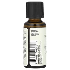 オーガニックエッセンシャルオイル、ティーツリー、30ml（1液量オンス）